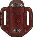 1791 Gunleather STESSLSCHNA EDC Standard Easy Slide Solo OWB Chestnut Leather Belt Slide Ambidextrous