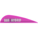 AAE Hybrid 16 Vanes Purple 17 in 100 pk HY16PR100