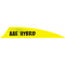 AAE Hybrid 185 Vanes Yellow 185 in Shield Cut 100 pk HY185YE100