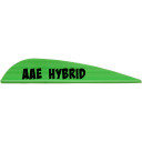 AAE Hybrid 26 Vanes Bright Green 27 in 100 pk HY26BG100