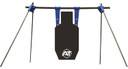 Action Target AT-135 PT IPSC Torso Gong Kit Black AR500 Steel