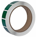 Action Target PAST/GR, Target Pasters, 7/8 in Square Bullet Hole Repair Paster, Green, 1000 Per Roll PAST/GR