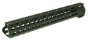 Aim Sports MTK556RCOG Handguard Gen II 5.56x45mm NATO AR15/M4 OD Green Cerakote Aluminum 15 in KeyMod