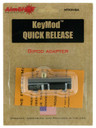 Aimshot MTKMQRBA Quick Release KeyMod Bipod Adapter