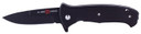 AL Mar Knives AMK2206 S.E.R.E. 2020 Night G 3.60 in Folding Talon Plain Matte Black Titanium D2 Steel Blade G10 Black Handle