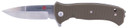 AL Mar Knives AMK2208 S.E.R.E. Mini 2020 3 in Folding Talon Plain Satin 8Cr13MoV SS Blade FRN OD Green Handle