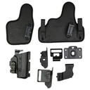 Alien Gear Holsters ShapeShift Modular Holster System SSHK-0066-RH-D, Core Carry Pack, Fits Glock 26/27, Right Hand, Black SSHK-0066-RH-D