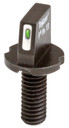 XS Sights AR20016 AR-15 A2 Tritium Front Sight Black Mil-Spec Green with White Outline for AR-15