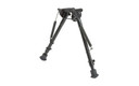 Allen Bozeman Bipod, Black Finish, Attaches to Sling Swivel, 13 in-23 in, Height Adjustable 2208