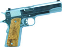 American Classic AC38SGC 1911 Government 38 Super 5 in 8+1 Chrome Hard Hardwood w/MAC Logo Grip