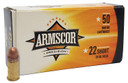 Armscor 50415 Rimfire 1 Brick 22 Short 29 gr Soft Point (SP) copper plated 500 Bx/ 10 Cs