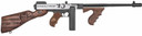 Auto Ordnance Thompson 1927A-1 Deluxe 'Trump Thompson' Rifle T1-14-50DC1, 45 ACP, 16.5", Engraved Stock, Parkerized, 1-20 Rd/1-50 Rd