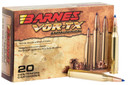 Barnes Bullets 21557 VOR-TX 25-06Rem 100gr Tipped TSX Boat Tail 20 Per Box/10 Case Centerfire, Rifle Ammunition
