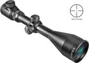 Barska Huntmaster Pro Rifle Scope AC10056, 3x-12x, 50mm, Matte Black, 30/30 Illuminated Reticle