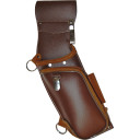 Bateman Superwear Custom Target Hip Quiver Brown 3 Slot RH SW720-BN-RH