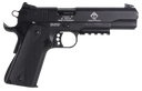 GSG GSG1911ADOP M1911 ADOP 22 LR 10+1 5 in Black Steel/Threaded Barrel & Serrated Slide, Zinc Alloy w/Accessory Rail & Beavertail Frame Black Double Diamond Polymer Grip, Pistol