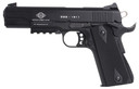 GSG GSG1911ADOP M1911 ADOP 22 LR 10+1 5 in Black Steel/Threaded Barrel & Serrated Slide, Zinc Alloy w/Accessory Rail & Beavertail Frame Black Double Diamond Polymer Grip, Pistol