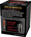 Winchester S41045PD PDX1 Defender Combo 410Gauge 2.50 in 1/2oz 3Defense Discs 12BBs Shot 20 Per Box/10 Case, Shotgun Shells