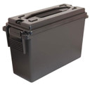 Berrys 00330 Ammo Can 40 Caliber Plastic 9.25 in x 3.5 in at Base 6.75 in x 3.75 in at Top Plastic Black