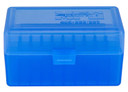 Berrys 40502 Ammo Box Rifle Ammunition Ammo Box .223/5.56mm 2.33 in OAL x .42 in 50 rd Polypropylene Blue