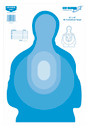 Birchwood Casey 37009 EZE-Scorer Silhouette Paper Target 12 in x 18 in 100 Per Pkg