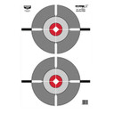 Birchwood Casey 37207 EZE-Scorer Double Bull's-Eye Bullseye Paper Target 12 in x 18 in 10 Per Pack