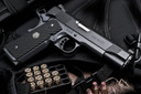 Wilson Combat CQB Elite Pistol CQBE-FS, .45 ACP/10mm/40 S&W/38 Super/9mm, 5 in Stainless Match Grd BBL, G10 Grips, Armor-Tuff, Fiber Optic Sight, 8 Rds