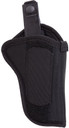Blackhawk 40HT19BKR Hip Holster w/Thumb Break RH Size 19 1911 Govt/Browning Hi-Power Black Nylon