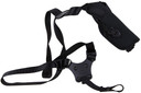 Blackhawk 40VH02BKR Vertical Shoulder Holster 40VH02BKR Adjustable Black Cordura