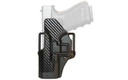 Blackhawk 410002BKL CQC SERPA Belt Holster Left Hand Black Carbon Fiber For Glock 19/23/32/36 Belt Loop and Paddle