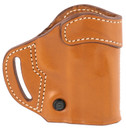 Blackhawk 420501BNR Compact Askins Brown Leather OWB 1911 Colt Govt/Commander Right Hand