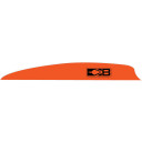 Bohning Zen Vanes Neon Orange 4 in 100 pk 101048NO4