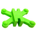 BowJax Revelation Limb Dampeners Neon Green 11/16 in 4 pk fgr2025
