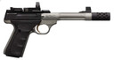 Browning 051558490 Buck Mark Lite Competition 22 LR 5.90 in 10+1 Matte Gray Black Aluminum Alloy Slide Black Ultragrip FX Grip with Vortex Venmon Red Dot