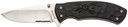 Browning 3220427 Primal Large 3.75 in Folding Drop Point Plain 8Cr13MoV SS Blade Black Polymer Over-mold Handle