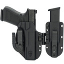 C&G Holsters 694100 MOD 1 Modular Holster System Black Kydex IWB Fits Glock 17/19/45 Right Hand