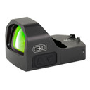 C&H Precision EDC-XL, Reflex Sight, 3 MOA Red Dot, CNC Machined One Piece Aluminum Housing, 50,000 Hour Battery Life, Matte Finish, Black RD-EDC-XL-RD