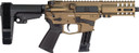 CMMG 92A17DA-BB Banshee 300 MK17 Pistol 9mm Luger 5 in 21+1 Burnt Bronze
