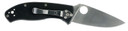 Spyderco C122GP Tenacious 3.39 in Folding Drop Point Plain 8Cr13MoV SS Blade Black G10 Handle Includes Pocket Clip, Knife