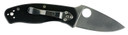 Spyderco C136GP Persistence 2.77 in Folding Drop Point Plain 8Cr13MoV SS Blade Black G10 Handle Includes Pocket Clip, Knife