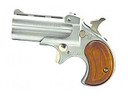 Cobra Derringer C22MSR, 22WMR, 2.4 in, Wood Grips, Nickel Finish, Fixed Sights, 2 Rd