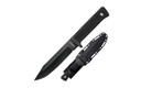 Cold Steel 3V SRK, 6 in Fixed Blade Knife, DLC Coating, Plain Edge, Secure-Ex Sheath, CPM 3-V High Carbon 38CKC