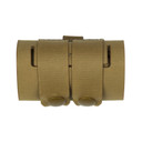 Cole-TAC Compact Dump Pouch CDP102, Fits 8 AR Mags, 70D Nylon, Coyote Brown CDP102