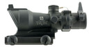 Trijicon 100091 ACOG Black Hardcoat Anodized 4x32mm Illuminated Amber Crosshair 223 Reticle, Rifle Scope