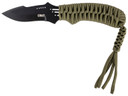 Columbia River 2032 Crawford Survival Knife 2.8 in 8C13MoV Drop Point Paracord