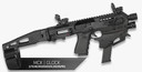 Command Arms MCKP80 MCK Conversion Kit Synthetic Black Stock for P80 with V1/V2 Slide.