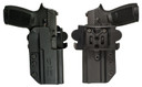 Comp-Tac C241WA216RBKN International OWB Black Kydex Belt Slide/Paddle Fits Walther PPQ45 Right Hand