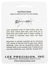 Lee Precision 90993 Case Length Gauge 260 Rem
