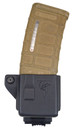 Comp-Tac C56400000LBKN AR Mag Pouch Single Black Kydex PLM Belts 1.50 in - 2.25 in Wide Compatible w/ 5.56x45mm NATO Compatible w/ 223 Rem Right Hand