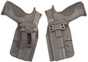 Comp-Tac C57200000NQ2N QI IWB Size 02 Black Kydex Belt Clip Compatible w/Ruger SR9/Beretta APX/Glock 22/40 Gen5 Belt 1.50 in Wide Ambidextrous